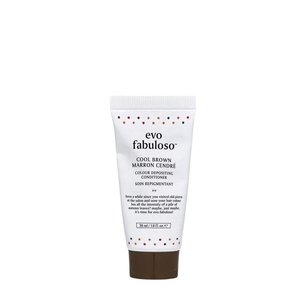 Evo Fabuloso Cool Brown Colour Depositing Conditioner- 30ml
