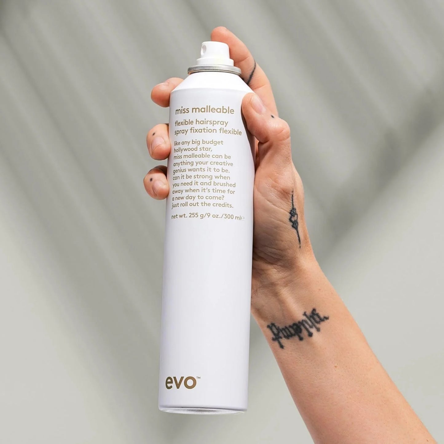 Evo Miss Malleable Flexible Hairspray - 300ml