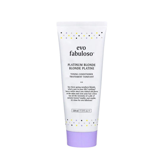 Evo Fabuloso Platinum Blonde Toning Conditioner - 220 ml