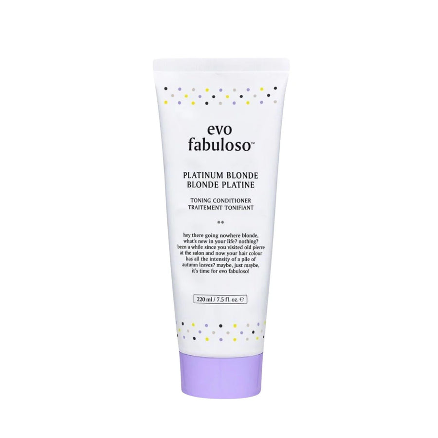 Evo Fabuloso Platinum Blonde Toning Conditioner - 220 ml